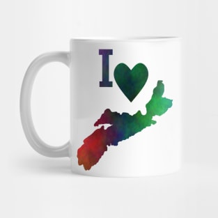 I LOVE Nova Scotia Mug